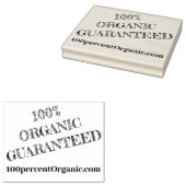 Houten rubberen stempels - 100% biologisch gegaran (Gestempeld)