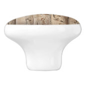 Houten Rustiek Land Western Thema Keramische Knop (Zijkant)