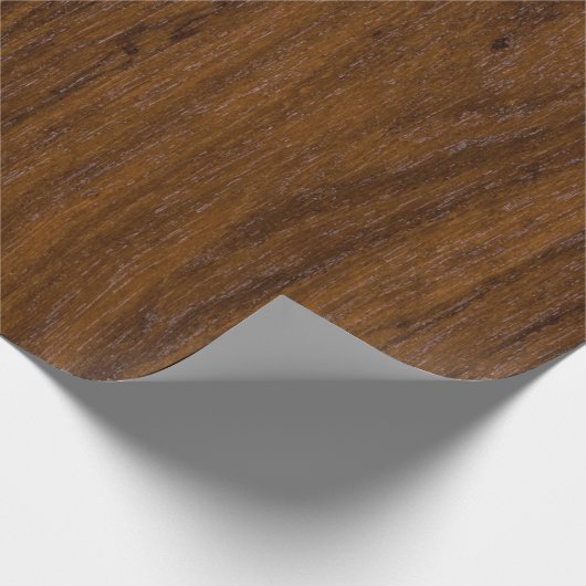 Houten rustiek patroon cadeaupapier (Hoek)