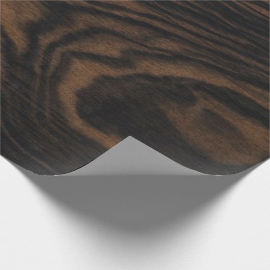 Houten rustiek patroon cadeaupapier (Hoek)