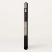 Houten rustieke monogram van twee letters Case-Mate iPhone case (Achterkant/links)