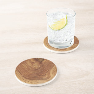 Houten Rustieke Teak Hout Textuur Houtnerf Foto Zandsteen Onderzetter