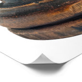  houten schaakkoningsstuk poster (Hoek)