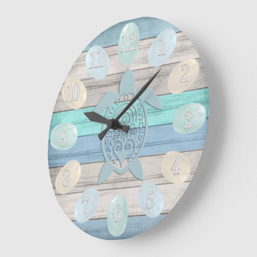 Houten scheepsstrepen, Zeeglas, Schildpad Grote Klok (Hoek)