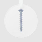 Houten schroef ornament (achterkant)