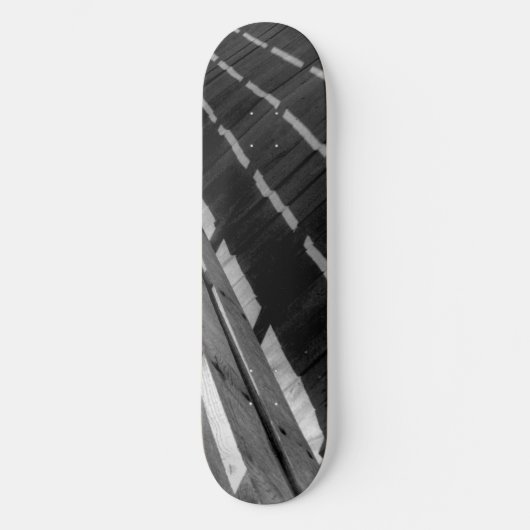 Houten Schutting Skateboard (Voorkant)
