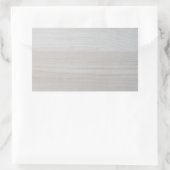 Houten Sjabloon Elegant Ontwerp Natuur Trendy Rechthoekige Sticker (Tas)