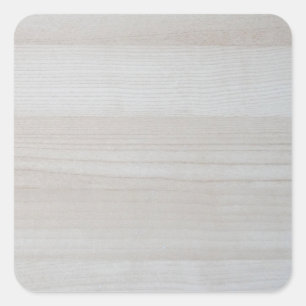 Houten sjabloon trendy elegante natuurontwerp vierkante sticker