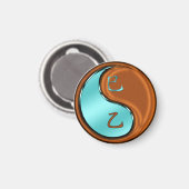 Houten Slang Magneet (Voorkant / Achterkant)