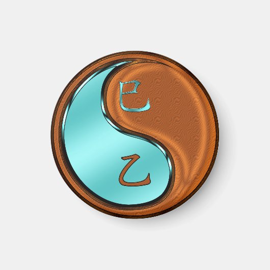 Houten Slang Magneet (Voorkant)