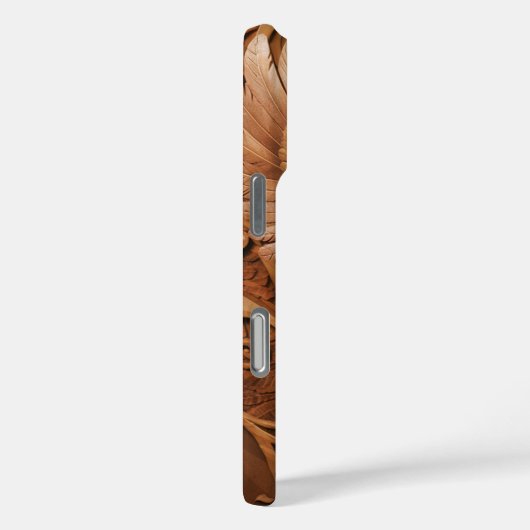 Houten sneeuwuil stijgend Case-Mate iPhone case (Achterkant / Rechts)