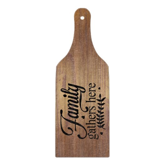 Houten Snijplank (Voorkant)