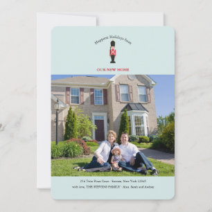 Houten Soldaat Foto Vakantie Verhuis Kaart