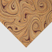 Houten spiraal tissuepapier (Detail)