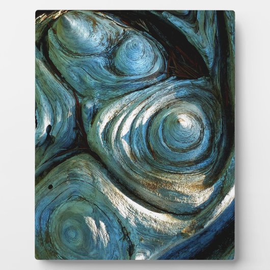 Houten Spiralen Fotoplaat (Voorkant)