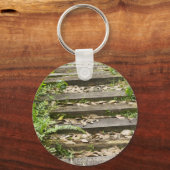 Houten stappen sleutelhanger (Voorkant)