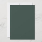 Houten Steiger Key West Zeewater Aquarel Bruiloft Save The Date (Achterkant)