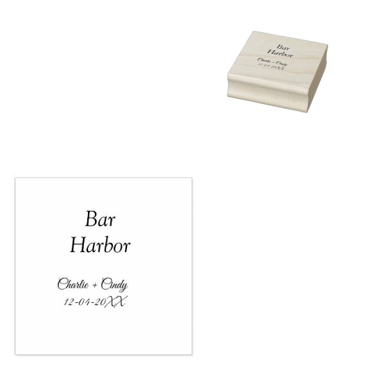 Houten stempel (Gestempeld)