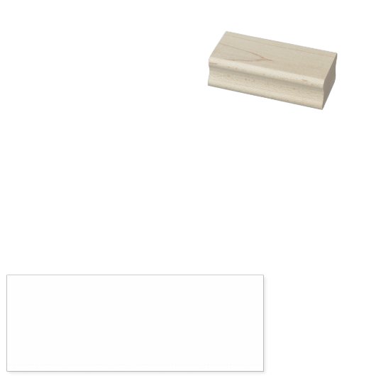 Houten stempel (Gestempeld)