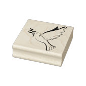 Houten stempel/Duif Rubberstempel (Stempel)
