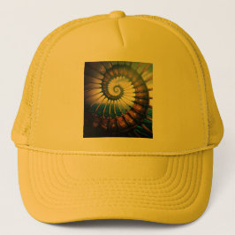 Houten sterrenportaal op het water trucker pet