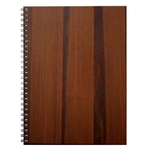 Houten stijl notitieboek (Voorkant)