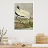 Houten Stork Poster (Keuken)