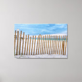 Houten Strandhek Sunrise Destin Canvas Afdruk (Voorkant)