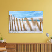 Houten Strandhek Sunrise Destin Canvas Afdruk (Insitu (Woonkamer))