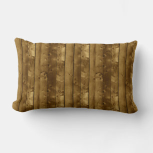 Houten stripes kussen