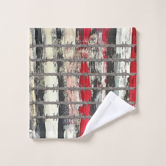 HOUTEN STUK HANDDOEK (Wasdoekje)