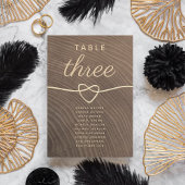 Houten Tafel Nummer Stoelindeling