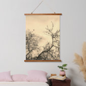 HOUTEN TAPIJT ART&DESIGN HANGEND WANDKLEED (Slaapkamer)