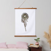 HOUTEN TAPIJT ART&DESIGN HANGEND WANDKLEED (Slaapkamer)