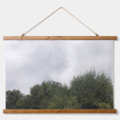 HOUTEN TAPIJT ART&DESIGN HANGEND WANDKLEED (Voorkant 2)