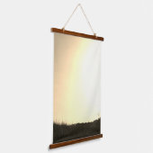 HOUTEN TAPIJT ART&DESIGN HANGEND WANDKLEED (Gebogen)