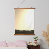 HOUTEN TAPIJT ART&DESIGN HANGEND WANDKLEED (Slaapkamer)