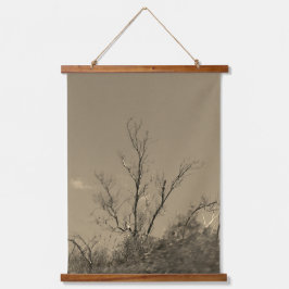 HOUTEN TAPIJT ART&DESIGN HANGEND WANDKLEED