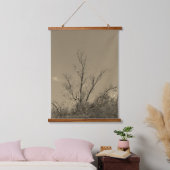 HOUTEN TAPIJT ART&DESIGN HANGEND WANDKLEED (Slaapkamer)