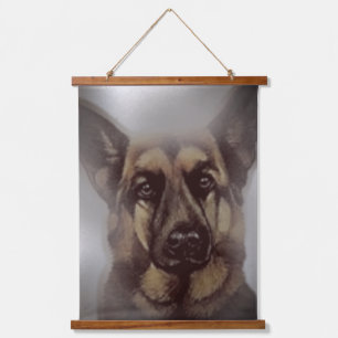 HOUTEN TAPIJT ART&DESIGN HANGEND WANDKLEED