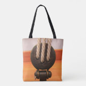 Houten Tas voor bootblok — Schouder (Achterkant)