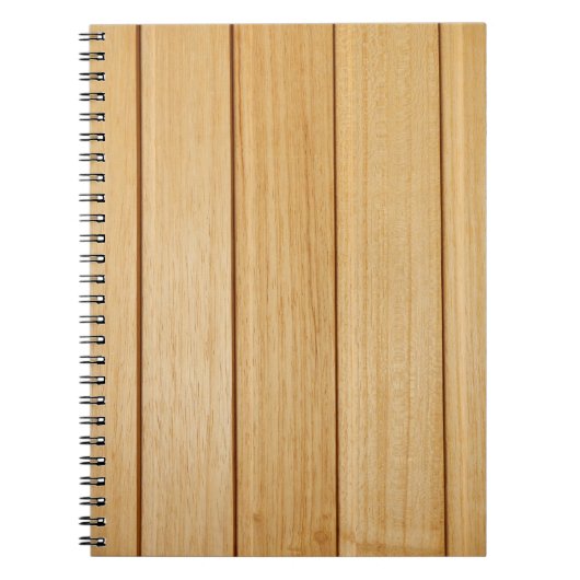 Houten Tegels Foto Notitieboek (Voorkant)