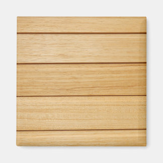 Houten Tegels Square Magnet