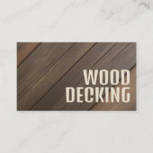 houten terrasbouw visitekaartje (Voorkant)