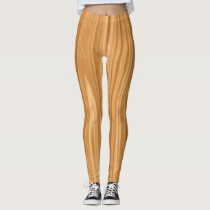Houten Textuur Achtergrond Design-35455 Leggings