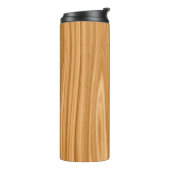 Houten Textuur Achtergrond Design-35455 Thermosbeker (Gedraaid links)