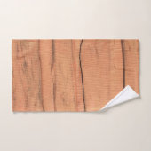 Houten textuur bad handdoek (Handdoek)
