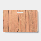 Houten textuur badge (Achterkant)