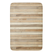 Houten textuur badmat (Voorkant Verticaal)