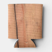 Houten textuur blikjeskoeler (Voorkant)